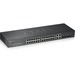 ZYXEL 24-port GbE Smart Managed Switch - 28 Ports - Manageable - 4 Layer Supported - Modular - 4 SFP Slots - Twisted Pair, Optical Fiber - Rack-mountable - Lifetime Limited Warranty