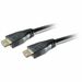 Comprehensive Plenum Pro AV/IT HDMI A/V Cable - 50 ft HDMI A/V Cable for Audio/Video Device - First End: 1 x HDMI Digital Audio/Video - Male - Second End: 1 x HDMI Digital Audio/Video - Male - 18 Gbit/s - Supports up to 3840 x 2160 - Shielding - Gold Plat