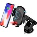 SIIG Auto-Clamping Wireless Car Charger Mount/Stand - 2.6" x 5.5" x 4.3" x - Plastic - Black