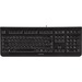 CHERRY KC 1000 Keyboard - Cable Connectivity - USB 2.0 Interface Calculator, Email, Browser, Sleep Hot Key(s) - Spanish - Computer - Black