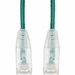 AddOn 1.5ft Green CAT 6 Slim PVC Ethernet Cable Snagless Clear-Claw RJ-45 M/M - 1.50 ft Category 6 Network Cable for Network Device - First End: 1 x RJ-45 Network - Male - Second End: 1 x RJ-45 Network - Male - Patch Cable - CM - 28 AWG - Green - 1 Piece
