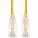 AddOn 15ft Yellow CAT 6 Slim PVC Ethernet Cable Snagless Clear-Claw RJ-45 M/M - 15 ft Category 6 Network Cable for Patch Panel, Hub, Switch, Media Converter, Router, Network Device - First End: 1 x RJ-45 Network - Male - Second End: 1 x RJ-45 Network - Ma