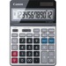 Canon TS1200TSC 12-digit Desktop Calculator - Extra Large Display - 12 Digits - LCD - Solar Powered - 7" x 5" x 0.7" - Metal - Desktop - 1 Each