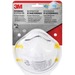 3M Paint Sanding Respirator - Recommended for: Deck, Woodworking, Sanding - Odor, Particulate, Dust, Respiratory Protection - White - Disposable, Comfortable, Lightweight, Filter, Breathable - 2 / Pack