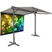 Elite Screens Yard Master Awning OMA1110-116H 116" Projection Screen - 16:9 - MaxWhite B - 56.9" x 101.1" - Surface Mount