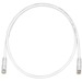 Panduit Cat.6e U/UTP Network Cable - 3.28 ft Category 6e Network Cable - First End: 1 x RJ-45 Network - Male - Second End: 1 x RJ-45 Network - Male - Patch Cable - Off White