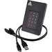 Apricorn Aegis Fortress L3 8 TB Portable Solid State Drive - External - TAA Compliant - USB 3.2 - 3 Year Warranty