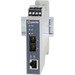 Perle SR-1110-SC160 Transceiver/Media Converter - 1 x Network (RJ-45) - 2 x SC Ports - DuplexSC Port - Single-mode - Gigabit Ethernet - 10/100/1000Base-T, 1000Base-ZX - 99.42 Mile - AC Adapter - Rail-mountable