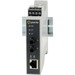 Perle SR-1110-ST160 Transceiver/Media Converter - 1 x Network (RJ-45) - 2 x ST Ports - DuplexST Port - Single-mode - Gigabit Ethernet - 10/100/1000Base-T, 1000Base-ZX - 99.42 Mile - AC Adapter - Rail-mountable