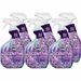 Clorox Scentiva Multi-Surface Cleaner Spray - Spray - 32 fl oz (1 quart) - Tuscan Lavender & Jasmine Scent - 6 / Carton - Clear
