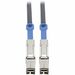 Eaton Tripp Lite Series Mini SAS HD Cable (SFF-8644), External, 2 Meters (6.6 Feet) - 12 Gbps - Mini-SAS HD for Storage Device, Hard Drive - 1.50 GB/s - 6.56 ft - 1 x SFF-8644 Male Mini-SAS HD - 1 x SFF-8644 Male Mini-SAS HD - Gold Plated Contact - Shield