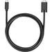 Targus 1.8 M USB-C Male to USB-C Male 5Gbps Cable - 5.91 ft USB-C Data Transfer Cable for Docking Station, Peripheral Device, Notebook - First End: 1 x USB Type C Male - Second End: 1 x USB Type C Male - 5 Gbit/s - Black