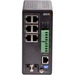 AXIS T8504-R Industrial PoE Switch - 2 x 10/100/1000Base-T, 2 x SFP Input Port(s) - 4 x 10/100/1000Base-T Output Port(s) - 240 W - Black