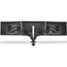 Chief Kontour KXC330B Desk Mount for Monitor, All-in-One Computer - Black - 3 Display(s) Supported - 30" Screen Support - 75 lb Load Capacity - 75 x 75, 100 x 100