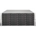 Supermicro SuperChassis 846BE2C-R1K23B Server Case - Rack-mountable - Black - 4U - 24 x Bay - 5 x 3.15" x Fan(s) Installed - 2 x 1200 W - Power Supply Installed - EE-ATX, EATX, ATX Motherboard Supported - 5 x Fan(s) Supported - 24 x External 3.5" Bay - 7x