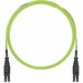 Panduit Signature Core Fiber Optic Patch Network Cable - 19.69 ft Fiber Optic Network Cable for Network Device - First End: 2 x LC Network - Male - Second End: 2 x LC Network - Male - Patch Cable - OFNR, Riser - 50/125 µm - Green