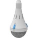 ClearOne Electret Condenser Microphone - White - 70 Hz to 20 kHz - 200 Ohm -37 dB - Cardioid - Ceiling Mount - RJ-45