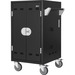 AVer AVerCharge X30i 30 Device Intelligent Charging Cart - 4 Casters - 5" Caster Size - Steel, Plastic - 25.1" Width x 25.1" Depth x 42.1" Height - For 30 Devices