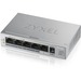 ZYXEL 5-Port GbE Unmanaged PoE Switch - 5 Ports - Manageable - 2 Layer Supported - Twisted Pair - Desktop - 24 Month Limited Warranty