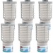 Rubbermaid Commercial TCell Odor Control Dispenser Refills - 6000 ft? - 1.6 fl oz (0.1 quart) - Blue Splash - 90 Day - 6 / Carton - Odor Neutralizer, VOC-free