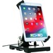 CTA Digital Flat-Folding Tabletop Security Stand for 7-14 Inch Tablets - Up to 14" Screen Support - 10" Height x 8.3" Width x 7.3" Depth - Countertop, Wall Mountable, Tabletop - Metal