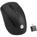 SIIG USB-C Wireless 2.4G 3-Button Mouse - Optical - Wireless - Radio Frequency - 2.40 GHz - Black - USB Type C - 1600 dpi - Scroll Wheel - 3 Button(s)