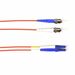 Black Box Fiber Optic Patch Network Cable - 32.80 ft Fiber Optic Network Cable for Network Device - First End: ST Network - Male - Second End: LC Network - Male - 1 Gbit/s - Patch Cable - OFNP - 9/125 µm - Red - TAA Compliant