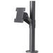 SpacePole Pole Mount for Screen Mount, POS System, Display - White - Adjustable Height - 75 x 100 VESA Standard
