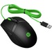 HP Pavilion Gaming Mouse 300 - Optical - Cable - Black, Green - USB - 5000 dpi - 8 Button(s) - Symmetrical