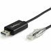 StarTech.com 6 ft / 1.8 m Cisco USB Console Cable - USB to RJ45 Rollover Cable - Transfer rates up to 460Kbps - M/M - Windows®, Mac and Linux® Compatible - Connect 6 ft / 1.8m Cisco USB console cable to USB 2.0 equipped laptop to RJ45 port of your