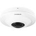 Wisenet HCF-8010V 5 Megapixel Outdoor HD Surveillance Camera - Color - Fisheye - 2560 x 1944 - 0.98 mm Fixed Lens - CMOS - Wall Mount - IK10 - IP66 - Vandal Resistant