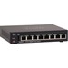 Cisco SG250-08 8-Port Gigabit Smart Switch - 8 Ports - Manageable - Gigabit Ethernet - 1000Base-T - Refurbished - 2 Layer Supported - Twisted Pair - Rack-mountable - Lifetime Limited Warranty