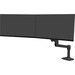 Ergotron Mounting Arm for Monitor - Matte Black - 2 Display(s) Supported - 25" Screen Support - 22.05 lb Load Capacity