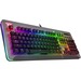 Thermaltake Level 20 RGB Titanium Edition Mechanical Gaming Keyboard - Cable Connectivity - USB Interface Volume Control, Mute, Skip, Play, Pause Hot Key(s) - Mechanical Keyswitch - Titanium