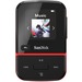 SanDisk Clip Sport Go 32 GB Flash MP3 Player - Red - FM Tuner, Voice Recorder - 1.2" LCD - Bluetooth - MP3, AAC, Audible - 18 Hour