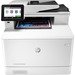 HP LaserJet Pro M479FDW Laser Printer-Colour - Copier/Fax/Printer/Scanner - 28 ppm Mono/28 ppm Color Print - 600 x 600 dpi Print - Automatic Duplex Print - Up to 50000 Pages Monthly - 300 sheets Input - Color Scanner - 1200 dpi Optical Scan - Monochrome Fax - Gigabit Ethernet - Wireless LAN - HP ePrint, Apple AirPrint, Google Cloud Print, Mopria, Wi-Fi Direct - USB - 1 Each - For Plain Paper Print