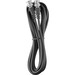 Electro-Voice RE3-ACC-CXU10 10 Foot, 50 Ohm BNC Coax Cable - 10 ft Coaxial Antenna Cable for Antenna, Wireless Microphone System, Receiver, Booster - First End: 1 x BNC Antenna - Male - Second End: 1 x BNC Antenna - Male - Black - 2