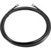 Electro-Voice RE3-ACC-CXU25 25 Foot, 50 Ohm Low Loss BNC Coax Cable - 25 ft Coaxial Antenna Cable for Antenna, Wireless Microphone System, Receiver, Booster - First End: 1 x BNC Antenna - Male - Second End: 1 x BNC Antenna - Male - Black - 1