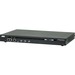 ATEN 16-Port Serial Console Server with Dual Power/LAN - Twisted Pair - 2 x Network (RJ-45) x USB - 16 x Serial Port - 10/100/1000Base-T - Gigabit Ethernet - Rack-mountable, Desktop