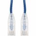 AddOn 7ft Blue CAT 6 Slim PVC Ethernet Cable Snagless Clear-Claw RJ-45 M/M - 7 ft Category 6 Network Cable for Network Device, Patch Panel, Hub, Switch, Media Converter, Router - First End: 1 x RJ-45 Network - Male - Second End: 1 x RJ-45 Network - Male -