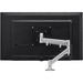 Atdec heavy dynamic monitor arm desk mount - Flat and Curved up to 49in - VESA 75x75, 100x100 - Built-in arm rotation limiter - Quick display release - Visual spring tension gauge - Tool-free adjustable monitor height, tilt, pan - Advanced cable managemen