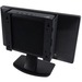 Rack Solutions Wall Mount for Thin Client, LCD Monitor - Black - Black