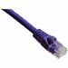 Axiom 14FT CAT6A 650mhz Patch Cable Molded Boot (Purple) - 14 ft Category 6a Network Cable for Network Device - First End: 1 x RJ-45 Network - Male - Second End: 1 x RJ-45 Network - Male - Patch Cable - Purple