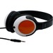 AVID AE-54 Over Ear Headphone with Adjustable Headband, Orange - Orange - Over-the-head
