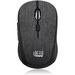 Adesso iMouse S80B - Wireless Fabric Optical Mini Mouse (Black) - Optical - Wireless - Radio Frequency - 2.40 GHz - No - Black - USB - 1600 dpi - Scroll Wheel - 6 Button(s) - Symmetrical