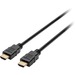 Kensington High Speed HDMI Cable With Ethernet, 6ft - 5.91 ft HDMI A/V Cable for Monitor, Docking Station, Audio/Video Device, Multimedia Device - First End: 1 x 19-pin HDMI 2.0 Digital Audio/Video - Male - Second End: 1 x 19-pin HDMI 2.0 Digital Audio/Vi