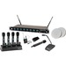 ClearOne WS880 8-Channel Wireless Microphone System Receiver - 537 MHz to 563 MHz Operating Frequency - 20 Hz to 20 kHz Frequency Response - 300 ft Operating Range