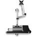 StarTech.com Wall Mount Workstation - Foldable Ergonomic Standing Desk - Height Adjustable 34" VESA Monitor Arm/Padded Keyboard/Mouse Tray - Ergonomic wall-mounted workstation - VESA monitor arm for up to 34in/19.8lb display - Foldable standing desk - Pul