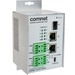 ComNet CNFE3FX1TX2C/M Ethernet Switch - 3 Ports - Manageable - 2 Layer Supported - Modular - 1 SFP Slots - Twisted Pair, Optical Fiber - DIN Rail Mountable, Panel-mountable - Lifetime Limited Warranty