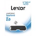 Lexar 128GB JumpDrive TwistTurn2 USB 2.0 Flash Drive - 128 GB - USB 2.0 - Black - 2 Year Warranty